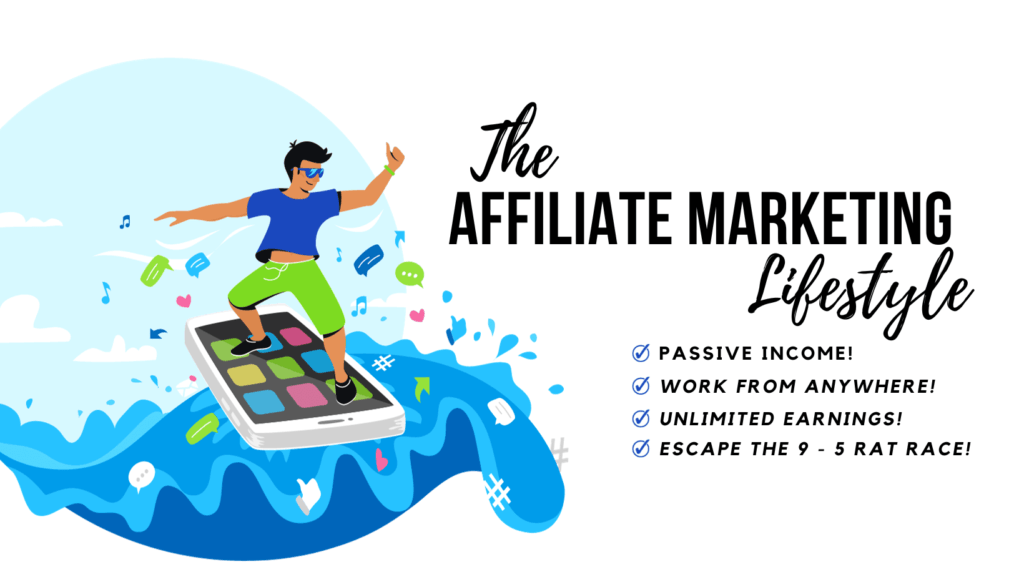 The Affiliate Marketing Lifestyle Home Page Banner