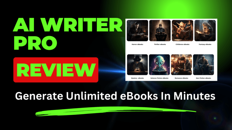 AI Writer Pro Review: Create The Best eBooks With AI