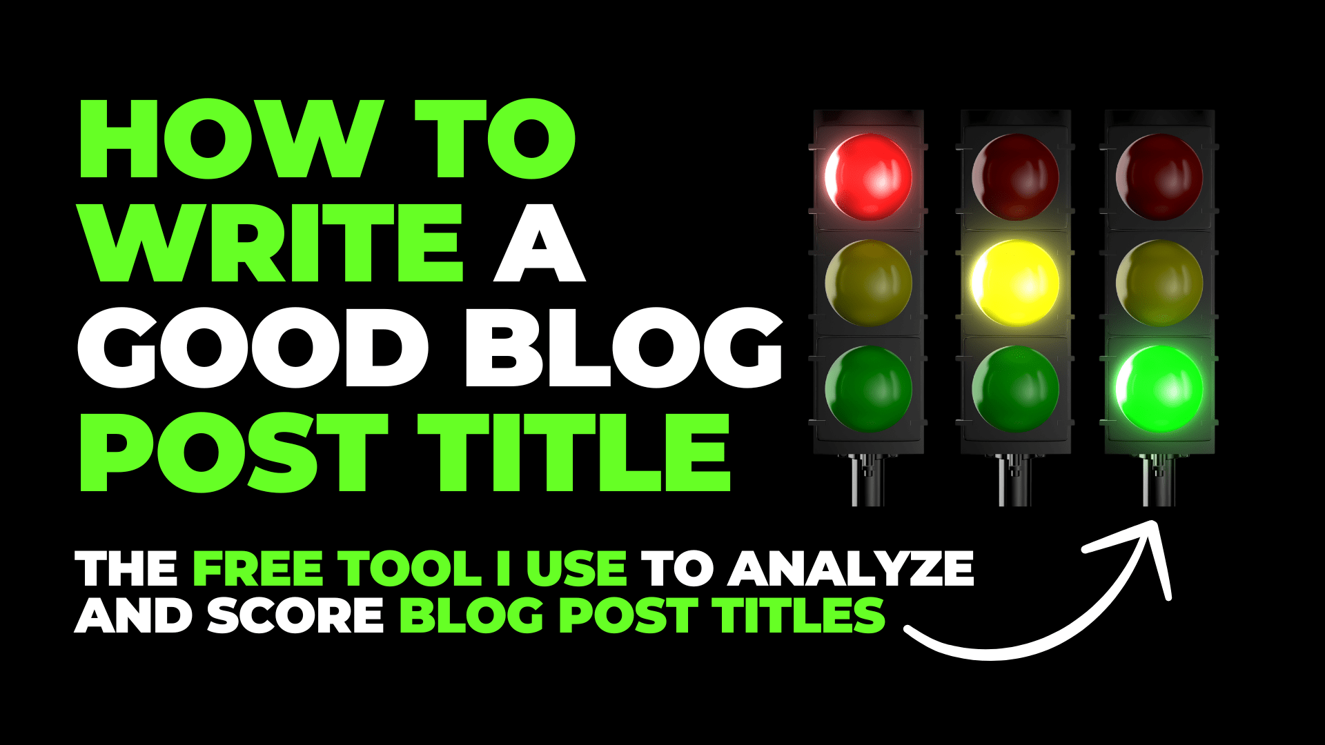 How To Write A Good Blog Post Title