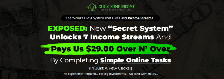 My 2024 Click Home Income 2.0 Review