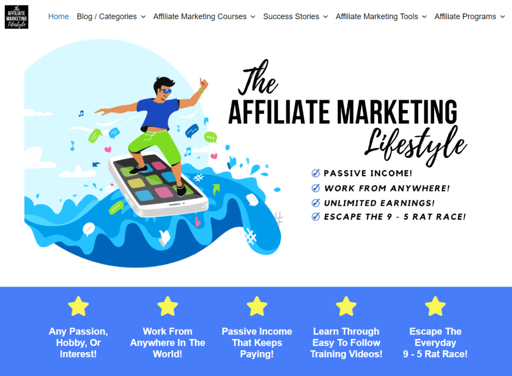 The Affiliate Marketing Lifestyle 5 tips for affiliate marketing in New Zealand