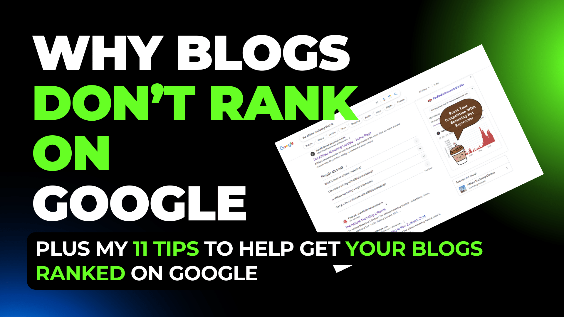 Why Blogs Don't Rank