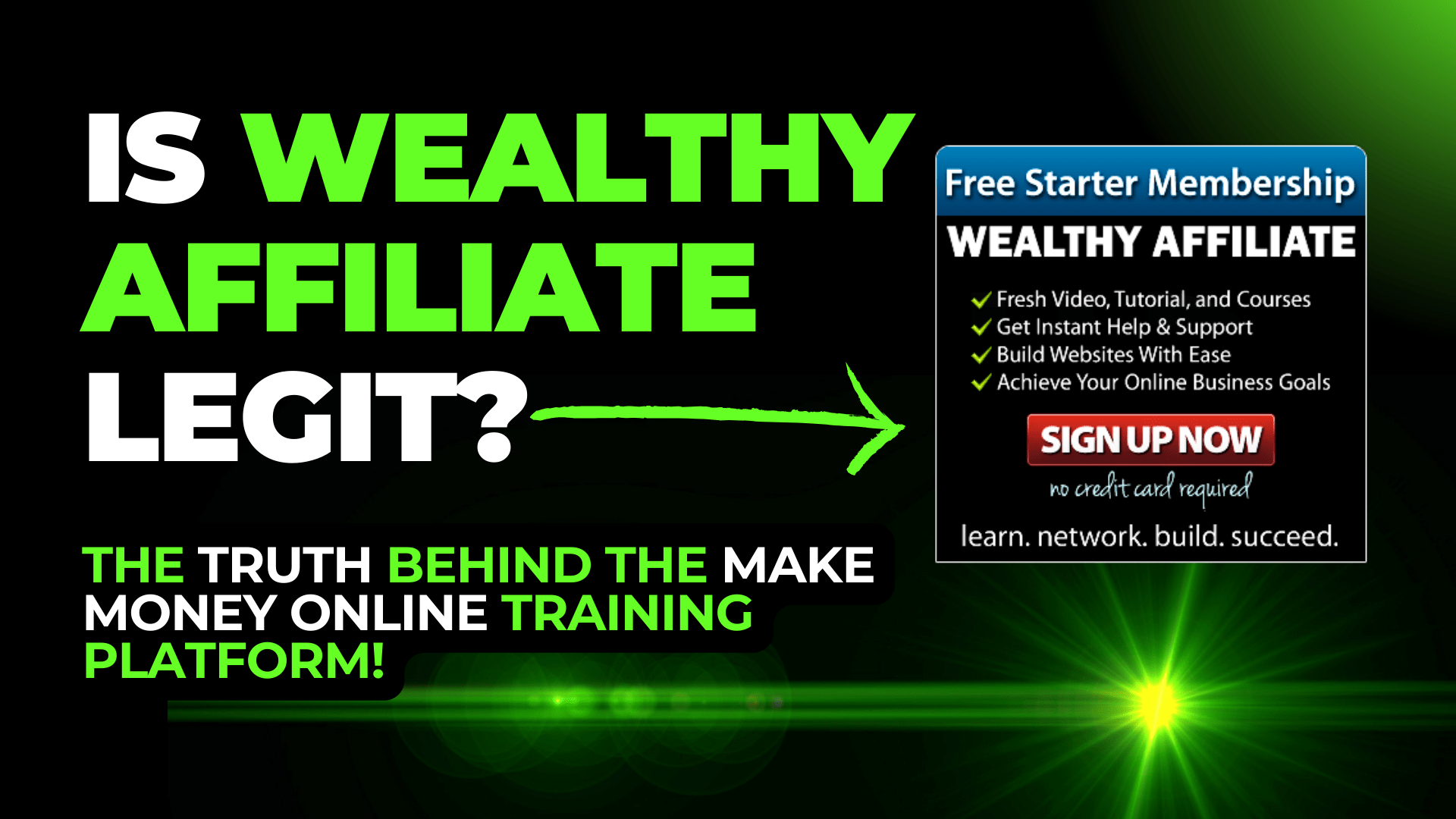 Is Wealthy Affiliate Legit?