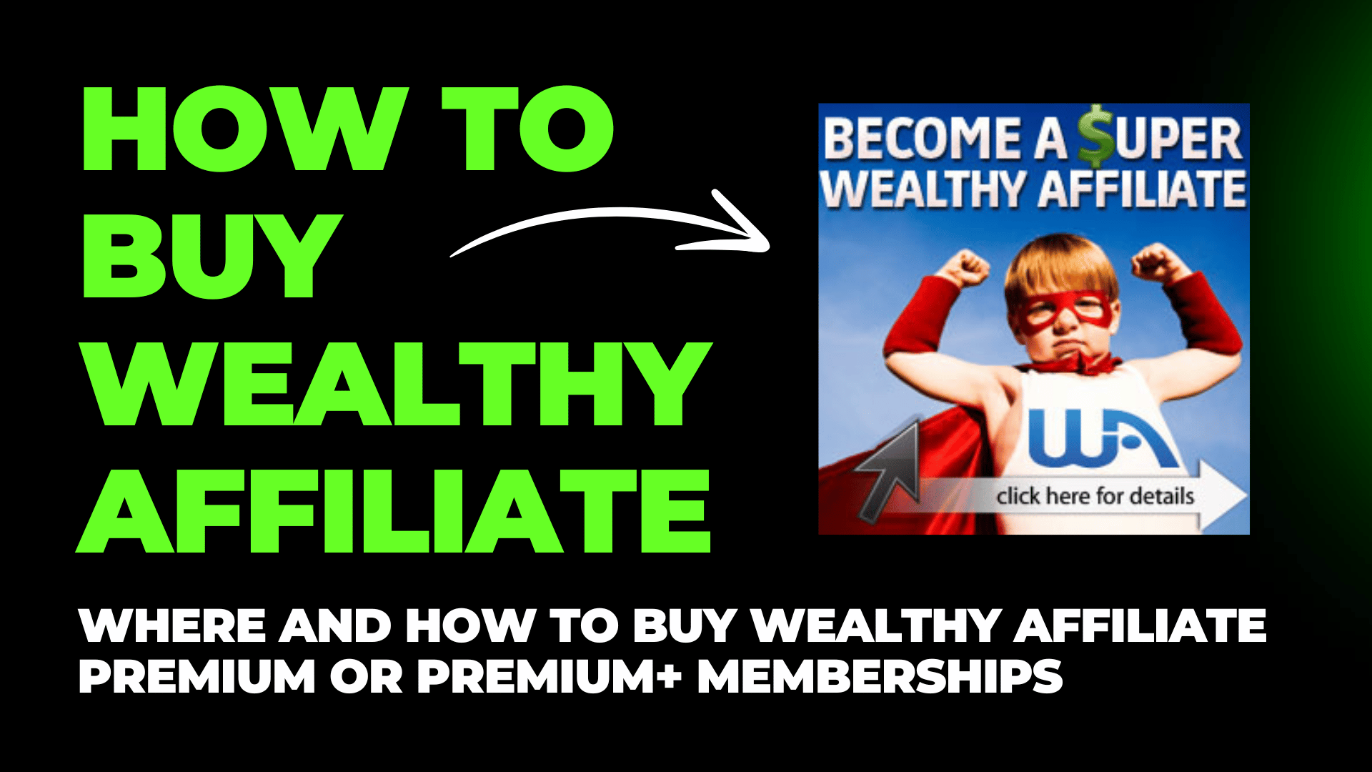 How to buy Wealthy Affiliate