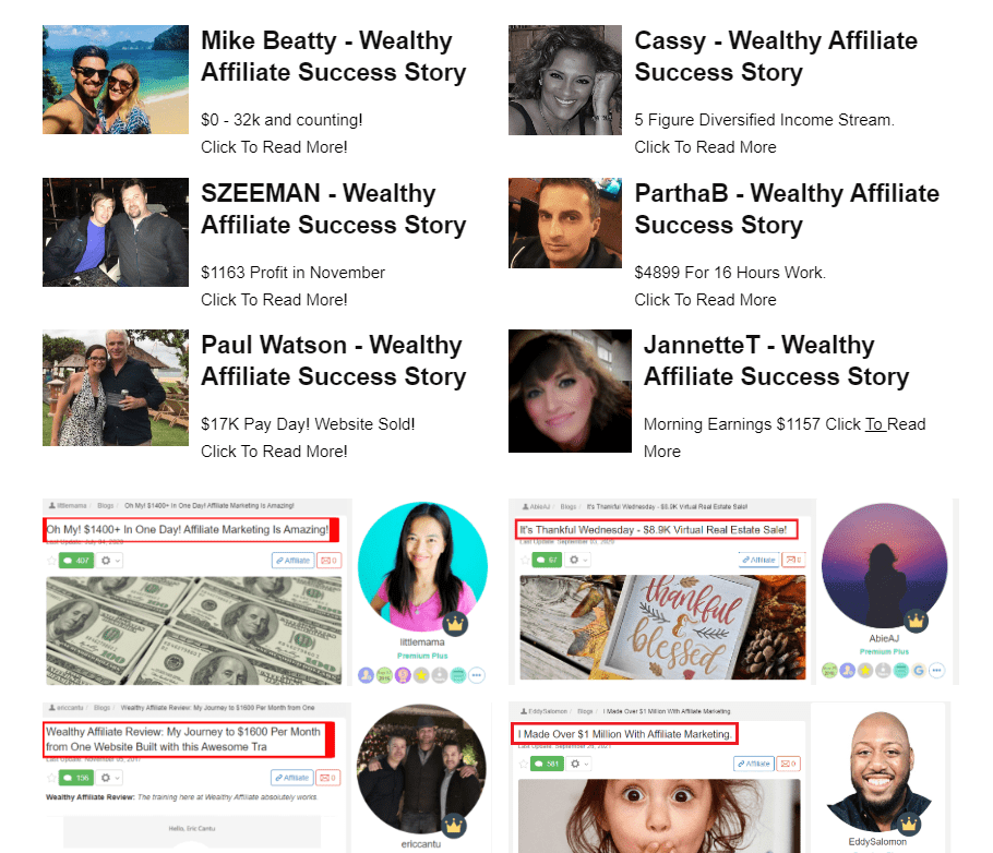 Wealthy Affiliate Success. Proof Wealthy Affiliate is legitimate