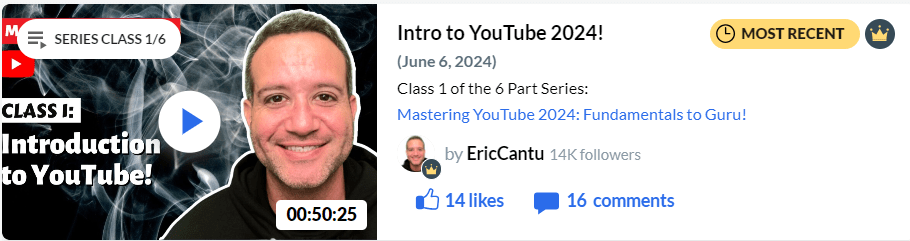 Wealthy Affiliate training class