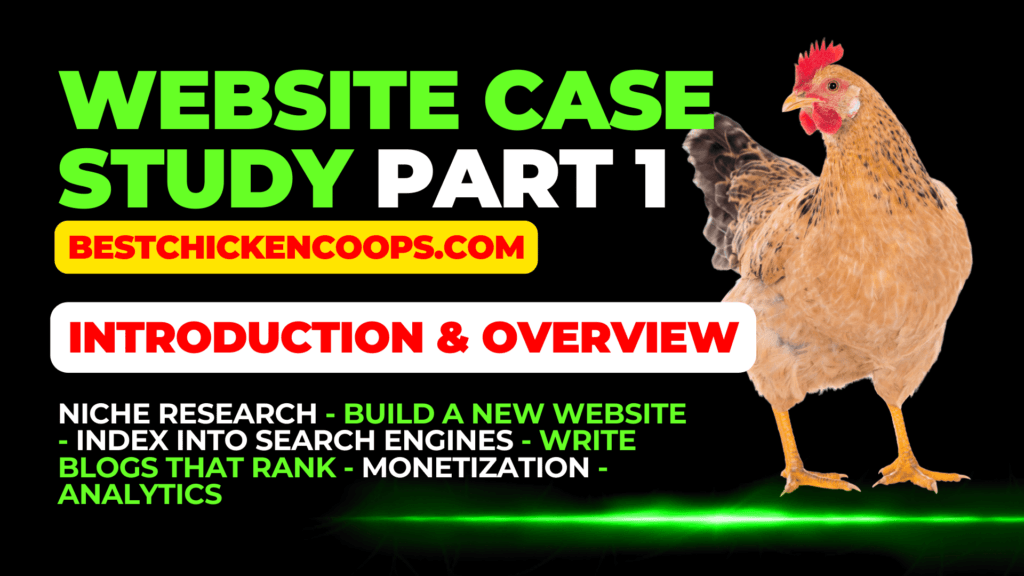 Website Case Study Part One, Best Chicken Coops