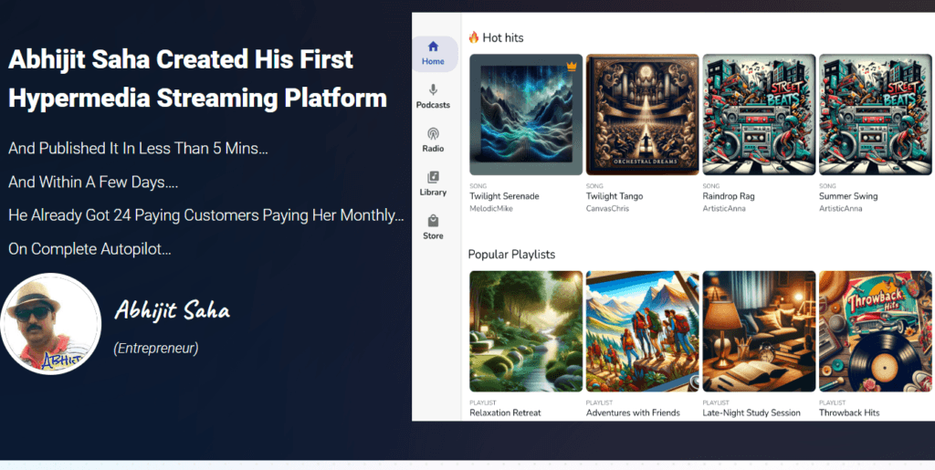 The Sonic AI Powered Streaming Platform