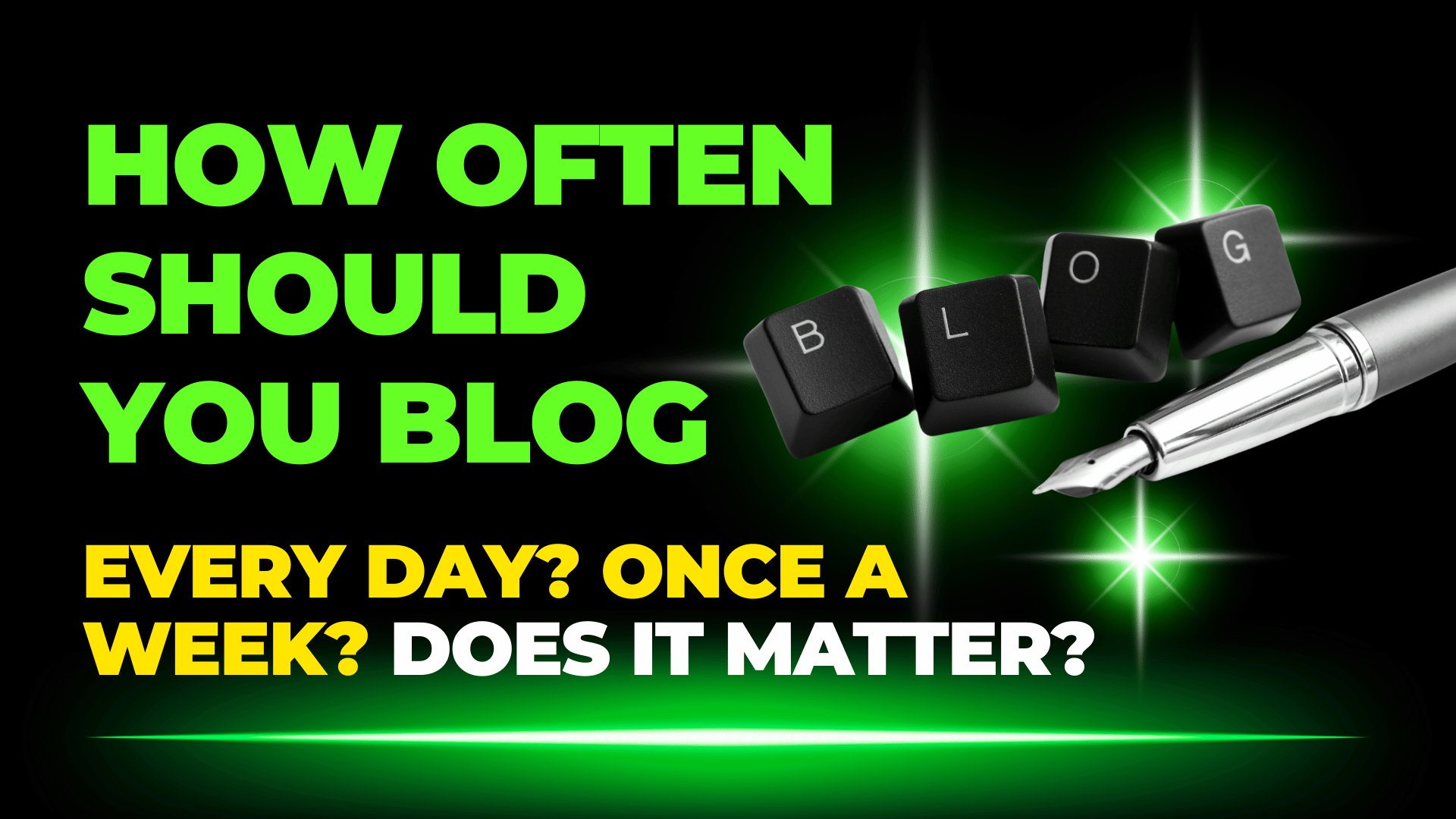 How Often Should You Blog