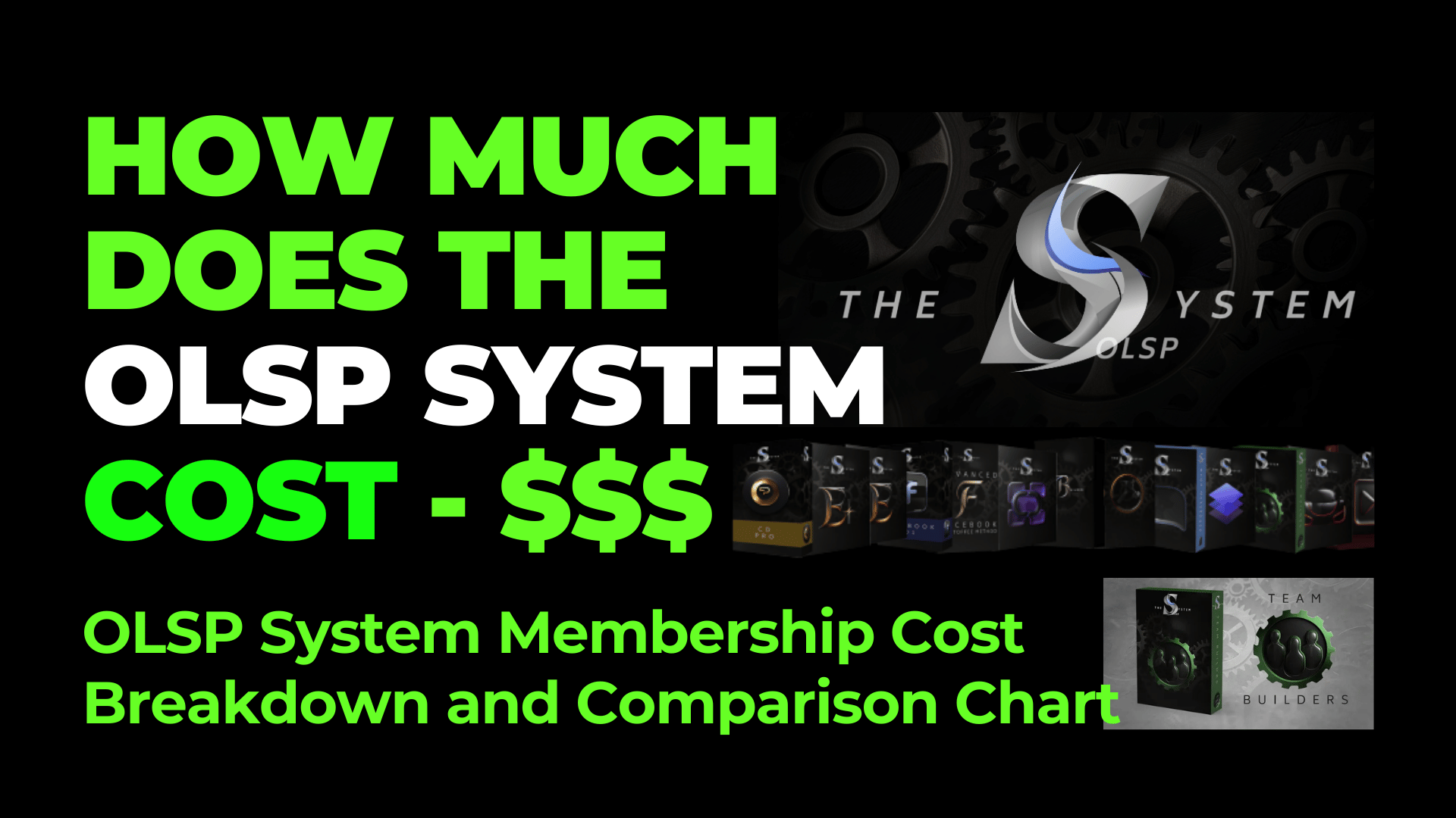 How much does the OLSP System Cost