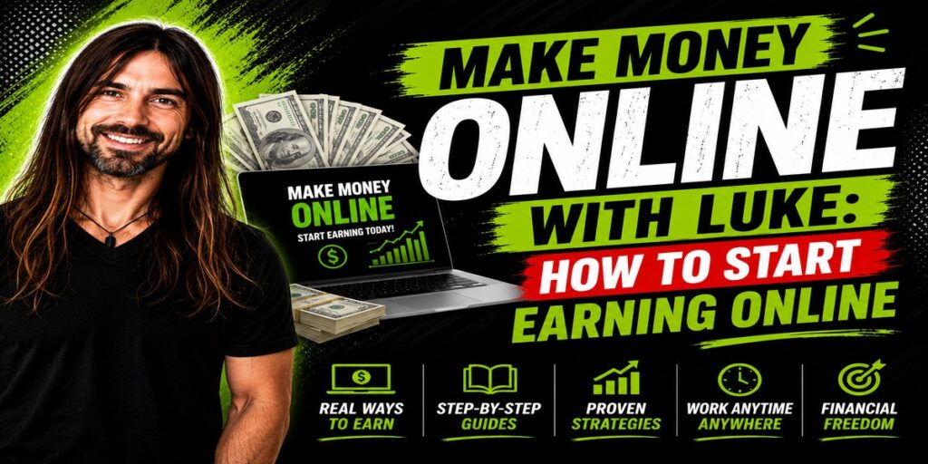 Make Money Online With Luke How To Start Earning Online