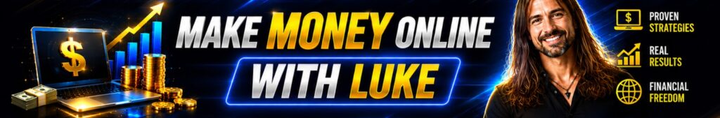 Make Money Online With Luke banner image